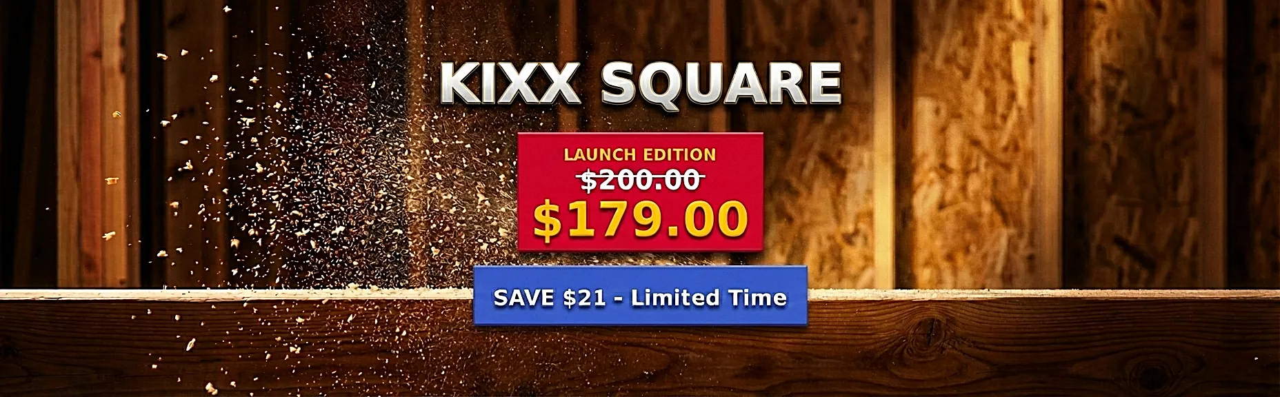 KiXX Square Hero Banner